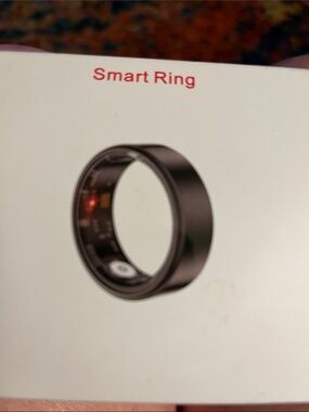 Black Smart Ring – Discreet Wearable Health & Notification Ring